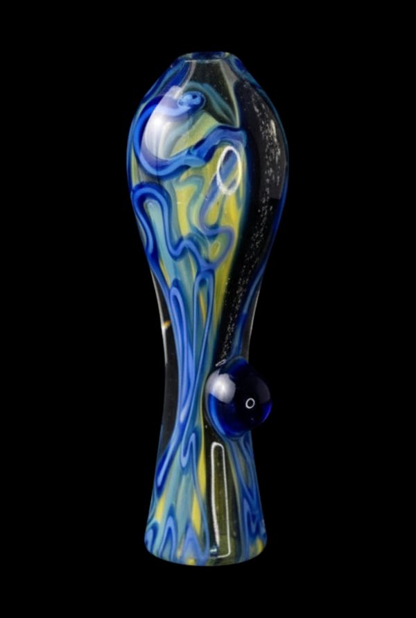 Brain Fold Chillum Pipe