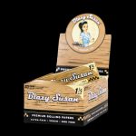 Pack of “Blazy Susan” premium rolling papers with vintage-style branding.