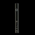 Sleek black cannabis vape pen with “SLIM” vertically printed along the side.