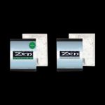 A close-up of the Zen Premium Super Slim Cigarette Filter Bag packaging against a plain white background.