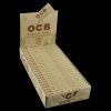 A stack of OCB Organic Hemp Rolling Papers - Single Wide is shown from a slightly angled front view against a plain white background.