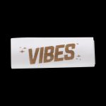 Front view of the VIBES Rolling Tips Box - 50 Pack, showing a rectangular cardboard container with branding visible.