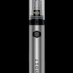 Silver Yocan Orbit portable wax vaporizer pen with a hexagonal button and “ORBIT” vertically printed on the side.