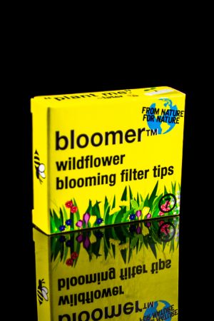Pack of “Bloomer” wildflower-themed rolling filter tips.