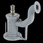 Gray silicone oil rig with a dome and coil.