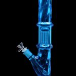 Smoke Cartel Twisted Straight Tube with Tree Perc