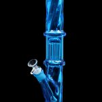 Smoke Cartel Twisted Straight Tube with Tree Perc