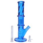 Smoke Cartel Twisted Straight Tube with Tree Perc