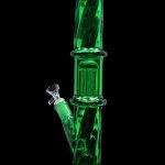 Smoke Cartel Twisted Straight Tube with Tree Perc