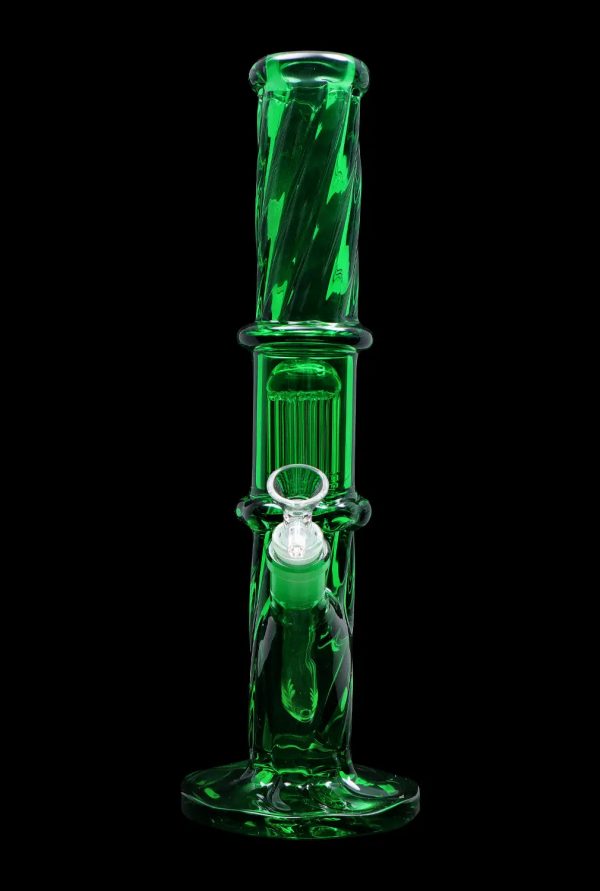 Smoke Cartel Twisted Straight Tube with Tree Perc