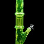 Smoke Cartel Twisted Straight Tube with Tree Perc