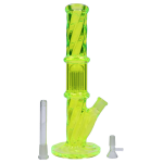 Smoke Cartel Twisted Straight Tube with Tree Perc