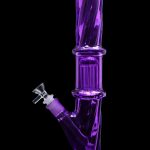 Smoke Cartel Twisted Straight Tube with Tree Perc