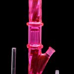 Smoke Cartel Twisted Straight Tube with Tree Perc