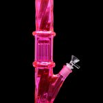 Smoke Cartel Twisted Straight Tube with Tree Perc