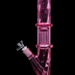 Smoke Cartel Twisted Straight Tube with Tree Perc