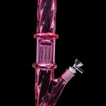 Smoke Cartel Twisted Straight Tube with Tree Perc