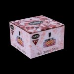 Fujima 4 3/4" Glass Spinning Ashtray product box.