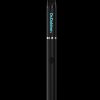 Black Dr. Dabber Light cannabis oil vape pen with a clear cartridge.