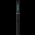 Black Dr. Dabber Light cannabis oil vape pen with a clear cartridge.