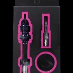 Front view of the SC Mini Mosque Nectar Collector, a 10mm glass tip with a detailed, mosque-inspired design.