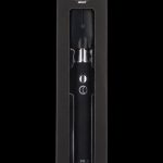 Black Jane West Night adjustable voltage battery for cannabis vape cartridges.