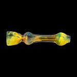 LA Pipes Silver Fumed Chillum - The Chill Fumes
