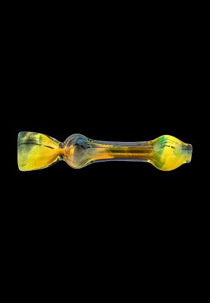 LA Pipes Silver Fumed Chillum - The Chill Fumes