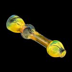LA Pipes Silver Fumed Chillum - The Chill Fumes