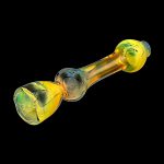 LA Pipes Silver Fumed Chillum - The Chill Fumes