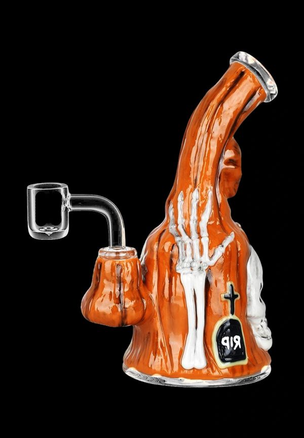 Haunted Gourd Enamel on Glass Dab Rig