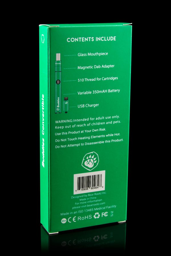 Buddies Convertible 2-in-1 Battery & Dab Adapter