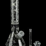 BONGS USA Glow in the Dark Egyptian Deities Bong