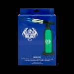 Green “Special Blue” Monster 2 butane torch in packaging.