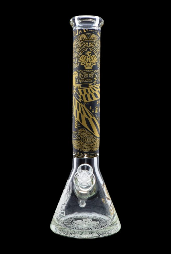 Lotus Heavy Mix Bong - 18 in.