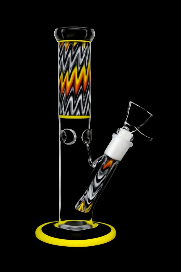 Smoke Cartel Wig Wag Straight Tube Bong