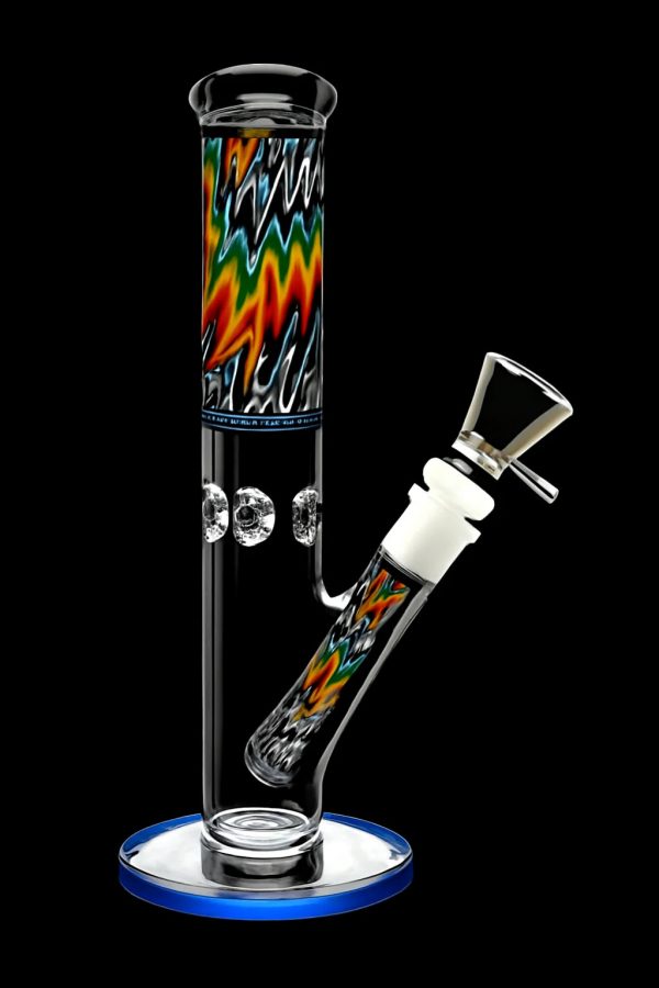 Smoke Cartel Wig Wag Straight Tube Bong