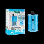 Ooze Electro Dab Rig packaging and device, a portable e-rig for vaporizing concentrates.