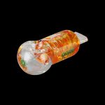 A close-up shows the Ooze Cryo Freezable Pipe with a clear, slightly angled view of its design.