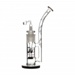 A studio shot of the Cheech & Chong "Tied Stick" Dab Rig Bubbler, shown at a slight angle against a white backdrop.