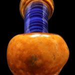 Smoke Cartel Frit Spiral Spoon Pipe - 4.5 in.