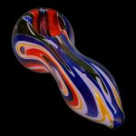 Smoke Cartel Slime Reversal Wig Wag Spoon Pipe - 4.5 in.