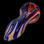 Smoke Cartel Slime Reversal Wig Wag Spoon Pipe - 4.5 in.
