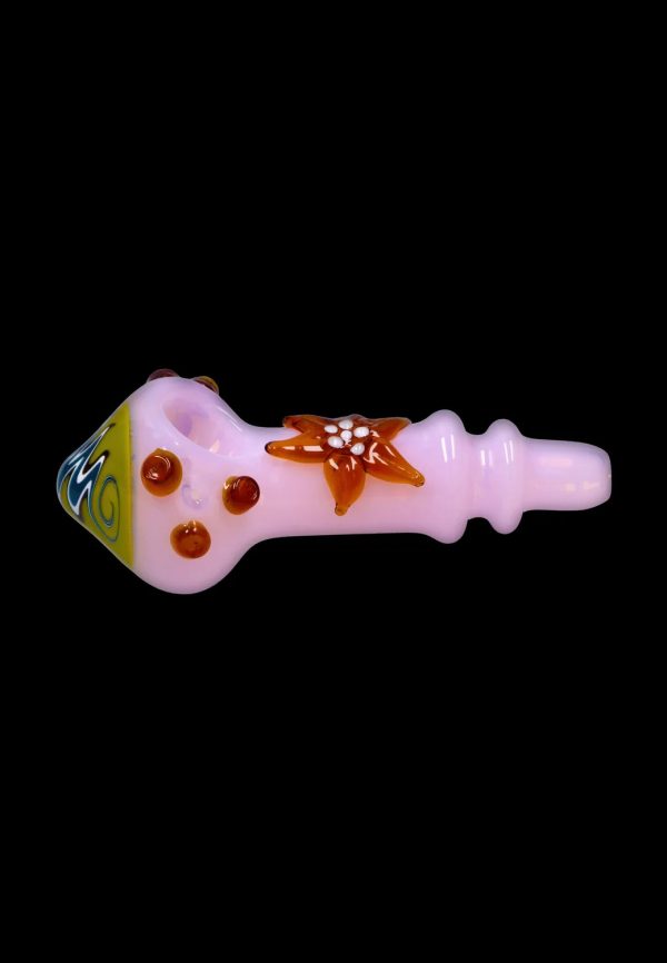 Smoke Cartel Star Reversal Spoon Pipe - 4.5 in.