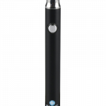 A studio shot of the Pulsar ReMEDi Variable Voltage Battery, showing its sleek, black cylindrical design against a white background.