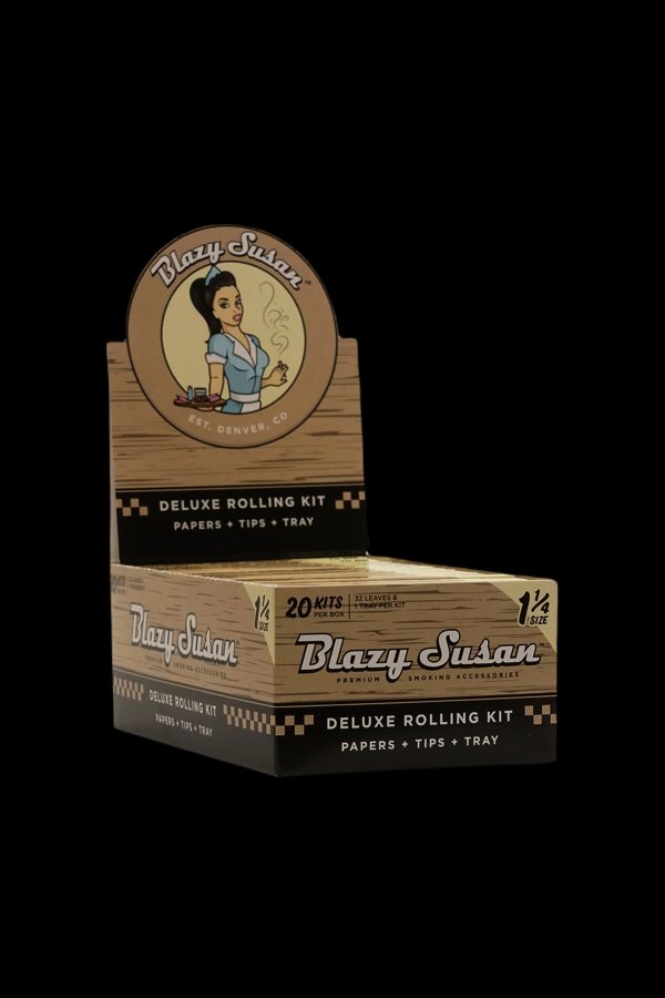 Blazy Susan Deluxe Rolling Kit packaging with vintage-style branding.