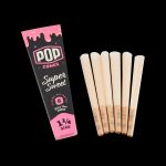 Pop Cones 1¼ Size Pre-Rolled Cones with Flavor Tip - Mixed 24 Pack