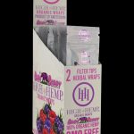High Hemp Organic CBD Blunt Wraps - 25 Pack