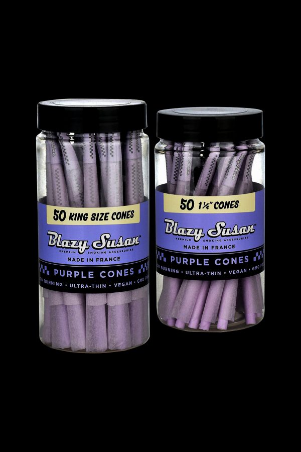 Blazy Susan Purple Pre-Rolled Cones - 50 Pack