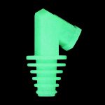 Glow-in-the-dark cannabis oil burner tip.